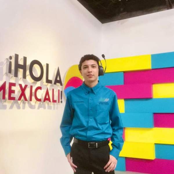 Alumno de la UTPP realiza estadías profesionales en Televisa Mexicali